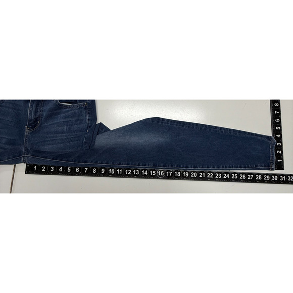 American Eagle Jeans Womens 10 Long Blue 360 Level Stretch Jegging Actual 30X30 - Picture 4 of 10